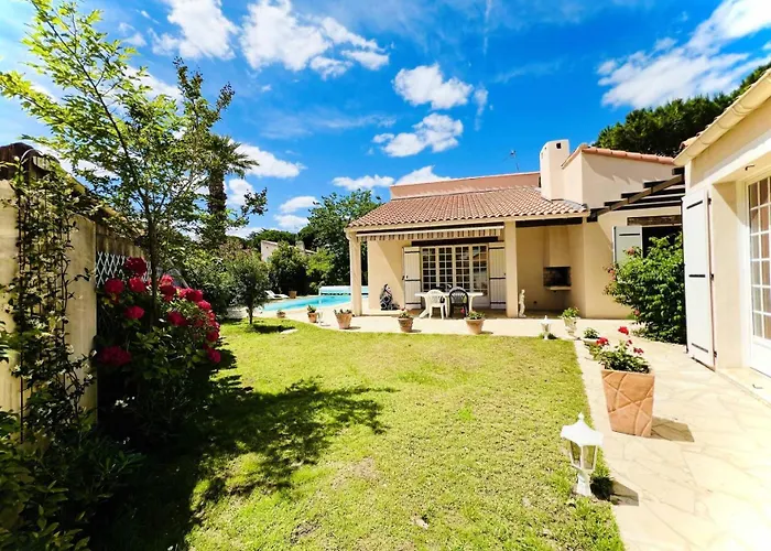 Villa Tournesol - Idéal Pour Les Familles Quartier Résidentiel Mae-5271 *